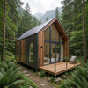 Modern Mountain Resort Modular Cabin | Luxury Prefabricated Holiday House for High-End Mountain Retreat Projects