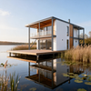 Light Steel Prefabricated Villa Customizable Modular Prefab House for Residential & Commercial Use