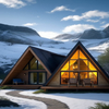 Modular Light Steel House, Prebuilt Villa For Holiday & Living