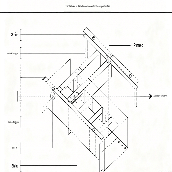 Structural_Component_Exploded_View_of_Support_System_Ladder