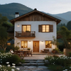 Modern Minimalist Light Steel Prefabricated Villa, Customizable Multi-Design Modular Home