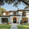 Multi-Style Classic Light Steel Prefabricated Villa, Customizable American Cottage & Mediterranean Modular Home