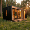 Modern Lakeside Prefab Cabin | Scandinavian Style Modular House for Resort And Waterfront Hospitality Projects