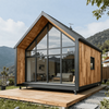 Modern Mountain Resort Modular Cabin | Luxury Prefabricated Holiday House for High-End Mountain Retreat Projects
