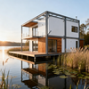 Custom Light Steel Prefabricated Villa, Modular Prefab House for Residential & Vacation Use