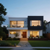 Modern Minimalist Light Steel Prefabricated Villa, Customizable Multi-Design Modular Home