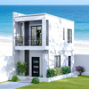 Multi-Style Light Steel Prefabricated Villa, Customizable A-Frame & Modern Cabin Modular Home