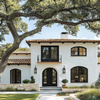 Multi-Style Classic Light Steel Prefabricated Villa, Customizable American Cottage & Mediterranean Modular Home