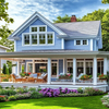 Custom Light Steel Prefabricated Villa, Modern Farmhouse Style Modular Home