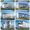 Modern Light Steel Frame Office Building | Commercial & Corporate Construction Solution