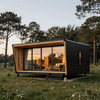 Modern Lakeside Prefab Cabin | Scandinavian Style Modular House for Resort And Waterfront Hospitality Projects
