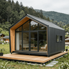 Modern Mountain Resort Modular Cabin | Luxury Prefabricated Holiday House for High-End Mountain Retreat Projects