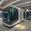 OEM X5-2 28㎡ Accommodate 3-4 People Steel Space Capsule Without A Balcony