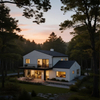 Modern Minimalist Light Steel Prefabricated Villa, Customizable Multi-Design Modular Home
