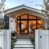 Charming Cottage Style Light Steel Prefabricated Villa, Customizable Garden Home Modular House
