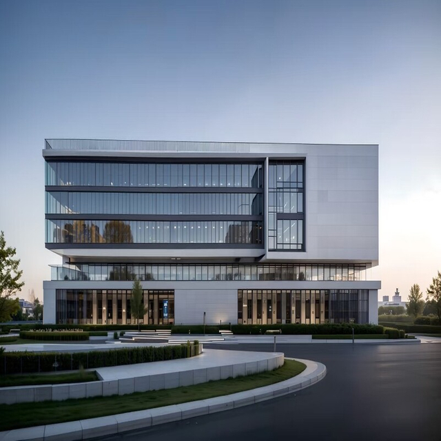 Modern Steel Structure Office Building | Commercial & Corporate Construction Solution
