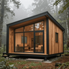 Forest Retreat Modular Cabin | Prefabricated Nature Escape House for Luxury Forest Resort Development