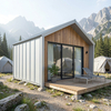Modern Camping Resort Modular House | Prefabricated Glamping Cabin with Outdoor Deck for Tourism Projects