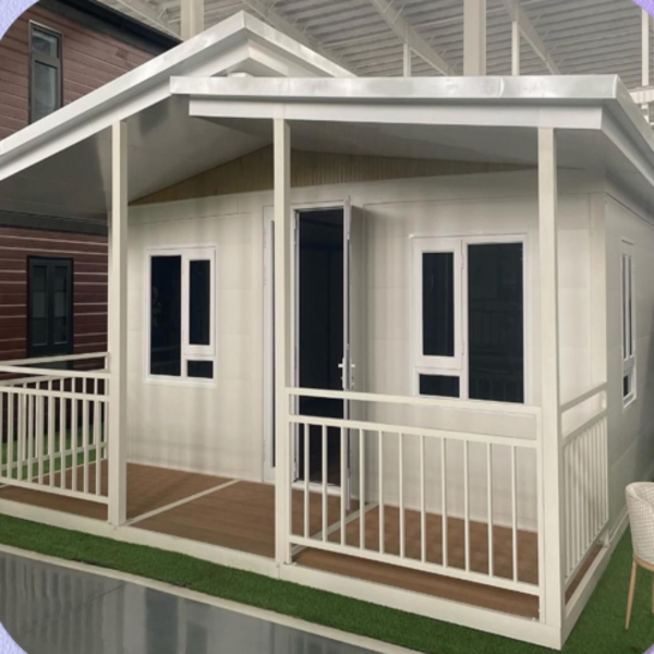 40ft double wing expansion house