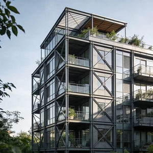Steel Apartment Building Manufacturer for Modular Housing Projects
