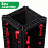 Heavy Duty PP Plastic Formwork Mold for Wall, Slab And Column Casting