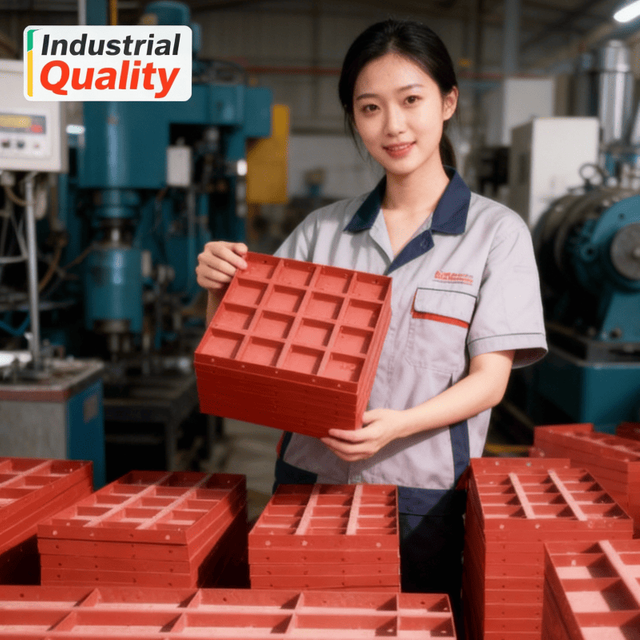 Reusable PP Flat Formwork Panels for Modular Concrete Building Projects