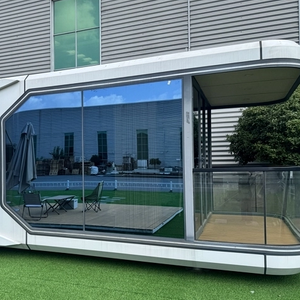 OEM X5 Space Capsule with Balcony for Resort And Glamping Projects