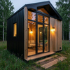 Modern Lakeside Prefab Cabin | Scandinavian Style Modular House for Resort And Waterfront Hospitality Projects