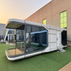 Wholesale X7-2 38㎡ Double Main Frame Space Capsule With A Balcony