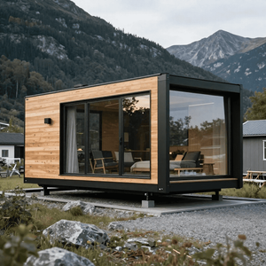 Luxury Modern Tiny Home | Nordic Style Prefabricated Modular House for Premium Residential And Resort Use