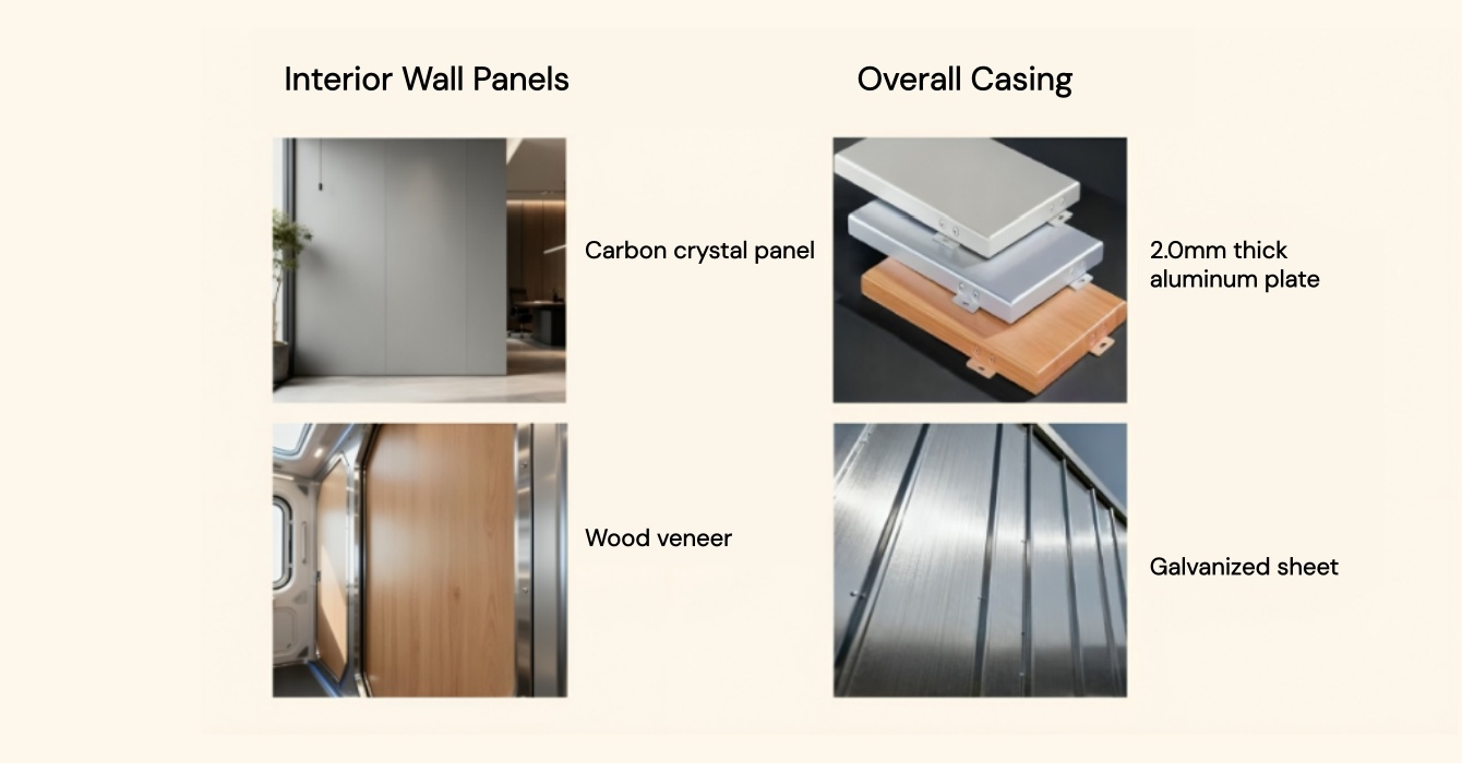 wall material customization