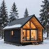 Modern Snow Mountain Modular Cabin | Prefabricated Alpine Retreat House for Cold Climate Resort Projects