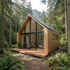 Modern Mountain Resort Modular Cabin | Luxury Prefabricated Holiday House for High-End Mountain Retreat Projects