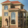 Custom Light Steel Prefabricated Villa, Modular Prefab House for Residential & Vacation Use