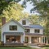 Modern Farmhouse Style Light Steel Prefabricated Villa Customizable Modular Home