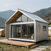 Modern Camping Resort Modular House | Prefabricated Glamping Cabin with Outdoor Deck for Tourism Projects