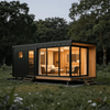 Modern Lakeside Prefab Cabin | Scandinavian Style Modular House for Resort And Waterfront Hospitality Projects