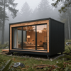 Forest Retreat Modular Cabin | Prefabricated Nature Escape House for Luxury Forest Resort Development