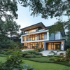 Modern Minimalist Light Steel Prefabricated Villa, Customizable Modular Luxury Home