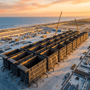 OEM Precast Concrete Steel House Mold System