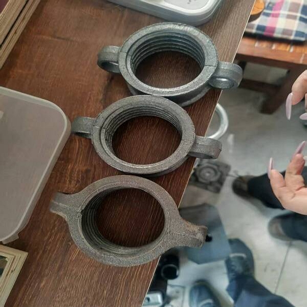 Chinese-style steel support adjusting nut