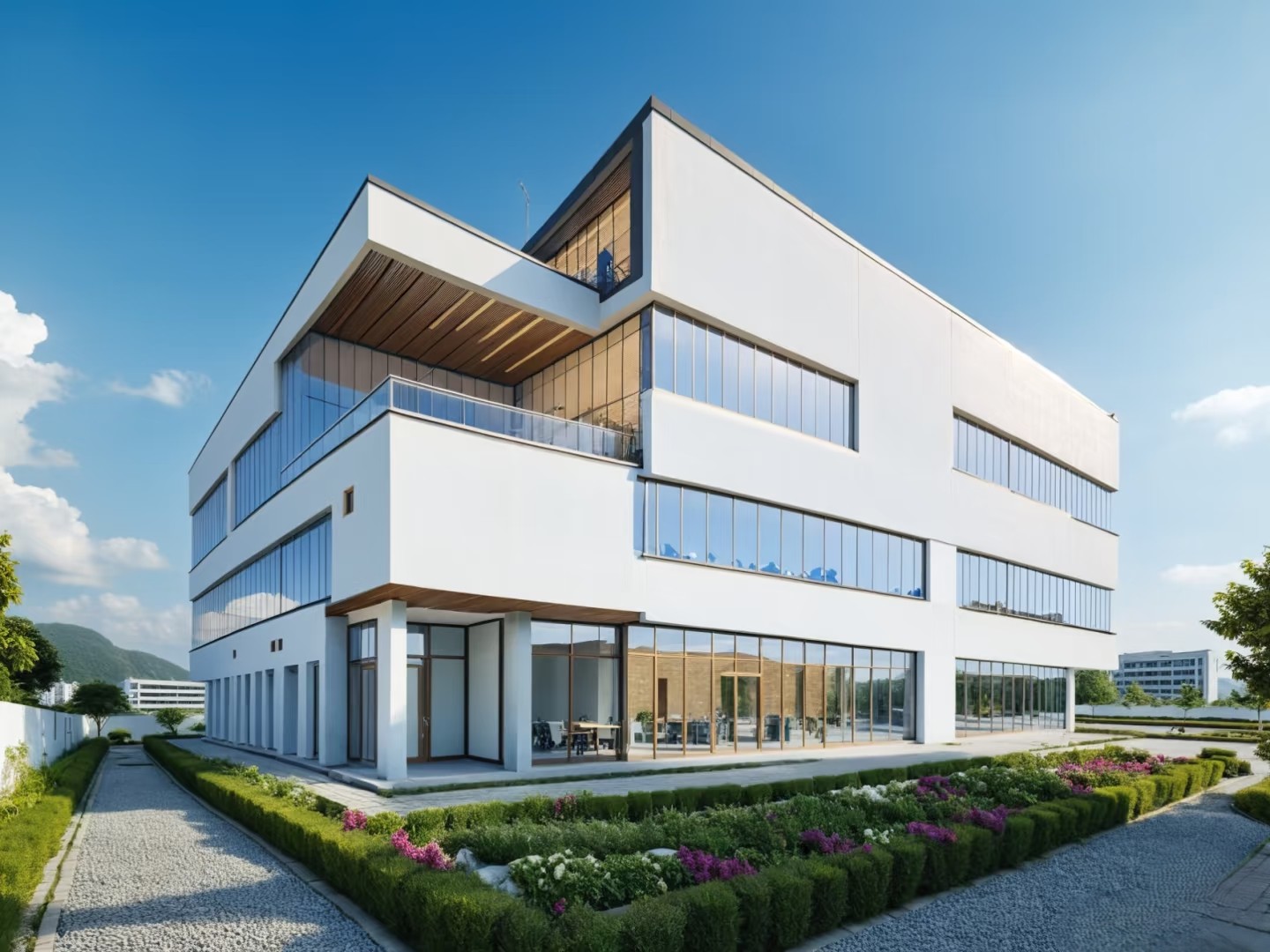 Office Building for Contractors Vendor1