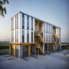 Multi-Functional Steel Structure Office & Workshop Building | Integrated Commercial Construction Solution