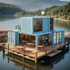 Two-Story Modular Container Buildings | Prefabricated Spaces For Shops & Vacation Homestays