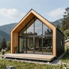 Modern Mountain Resort Modular Cabin | Luxury Prefabricated Holiday House for High-End Mountain Retreat Projects