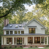 Modern Farmhouse Style Light Steel Prefabricated Villa Customizable Modular Home