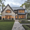Multi-Style Classic Light Steel Prefabricated Villa, Customizable American Cottage & Mediterranean Modular Home