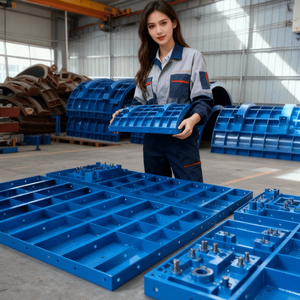 OEM Plastic Flat Formwork Mold System for Fast Construction And Concrete Casting