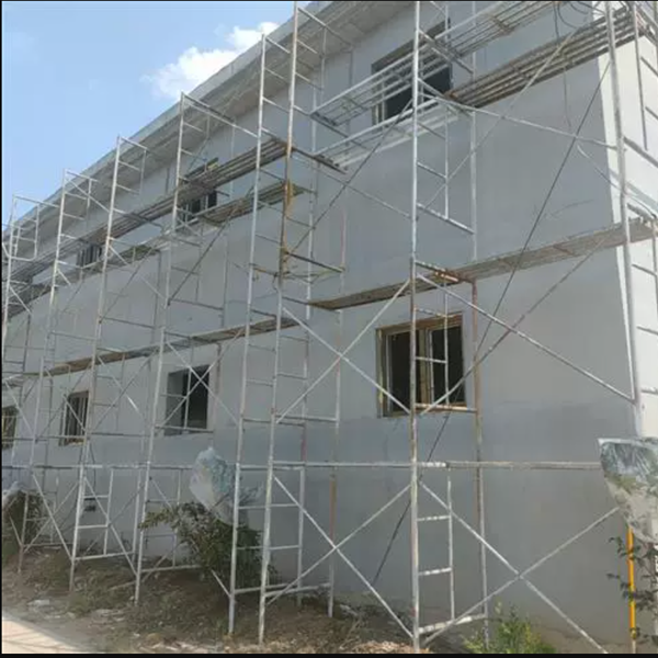 Multi-tier Frame Scaffolding - Building Exterior Construction