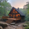 Vacation Rental Ready Forest Cabins | A-Frame & Log Modular Container Homes